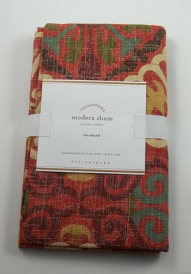1 Pottery Barn Madera Sham Standard #97-image