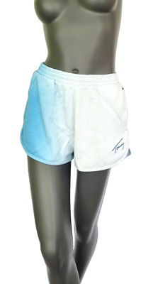 Tommy Hilfiger Jeans Sweat Shorts Women Dip Dye Size 38/40-image