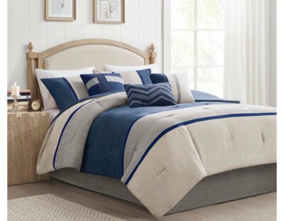 MADISON PARK Palisades 6 Piece Duvet Cover Set, Full/Queen-image