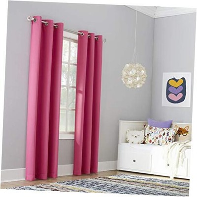  Riley Kids Bedroom Blackout Grommet Curtain Panel 40
