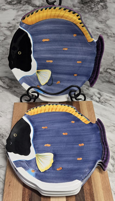 Studio Nova Fish Shaped Dinner Plates 10