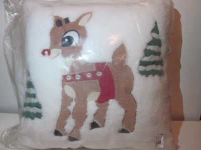 Pottery Barn Kids Rudolph Reindeer Christmas Glitter 16