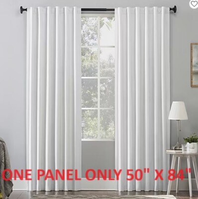 1 PANEL 50 X 84 in Sun Zero Amherst Velvet Energy Saving 100% Blackout Pearl-image