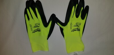 MILWAUKEE CUT 1 HIGH VISIBILITY POLY DIPPED XL 2 PR-image