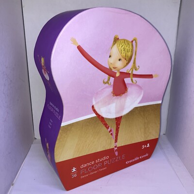 FLOOR PUZZLE WITH SHAPED BOX - DANCE STUDIO 36 Pieces-image