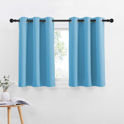 Thermal Insulated Blackout Window Curtains - Energy Efficient Home Decor Grom...-image