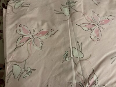 Pottery Barn Kids Pink Ballerina Queen Duvet Cover-image
