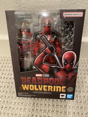 🔥IN HAND S.H. Figuarts Deadpool & Wolverine Marvel Studios MCU BANDAI US SELLER-image