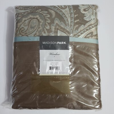NEW Madison Park Aubrey Paisley Jacquard Faux Silk 50