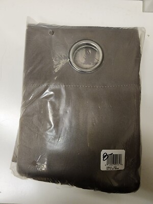 Sun Zero Oslo Blackout Panel Grey 1 Panel 52