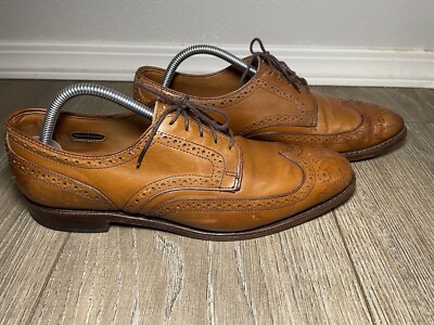 Men's ALLEN EDMONDS 'Madison Park' Brown Leather  Oxfords Size US 10.5D-image