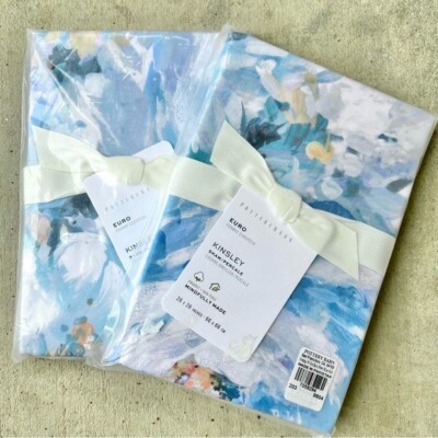 Pottery Barn Kinsley Euro King Shams (Set of 2)-image