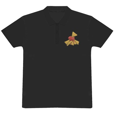 'Nachos & Dip' Adult Polo Shirt / T-Shirt (PL038695)-image