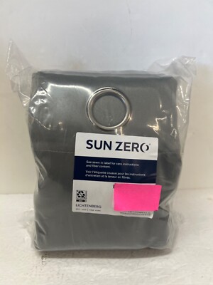 Sun Zero Broderick Theater Grade Blackout Curtain Panel 104 x 96