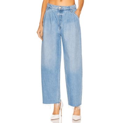 MOTHER The Double Prep Fun Dip Flood in Nothing Else Like It Size 26 Blue NWT-image