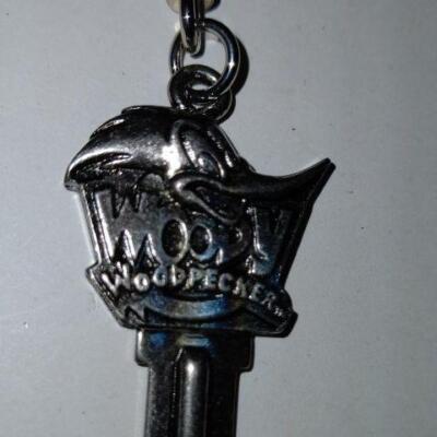 USJ Key Shaped Woodpecker Key Chain-image