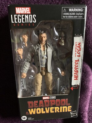 Hasbro Marvel Legends Deadpool & Wolverine HEADPOOL With Marvels Logan 6