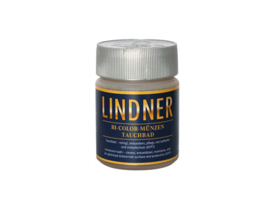 Bi-Metal Coin Cleaning Bath Dip 250ml Lindner 8097 for Coins-image