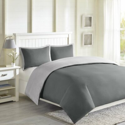 New Madison Park Essentials Duvet Cover Set Full/Queen 3 Piece-image
