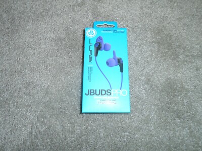 J Lab JBuds Pro Signature Earbuds Purple New In Box-image