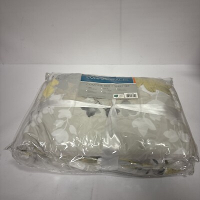 Madison Park Comforter Set Bed in A Bag Sheet Set Twin Size 6Pcs-image