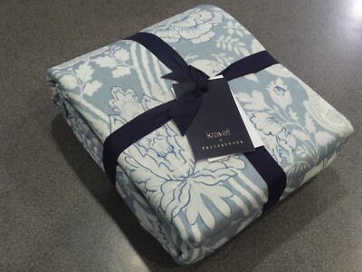 New Pottery Barn Kravet Arboretum Petite Floral Reversible Queen Duvet-image