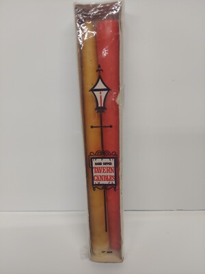 VINTAGE HAND DIPPED TAVERN CANDLES CODE 85282-35 SATIN FINISH Pink Gold-image