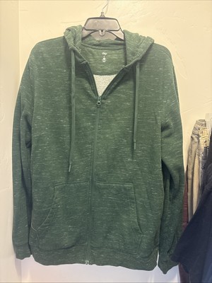 Dip Eco Friendly Zip Up Hoodie Green Large -image