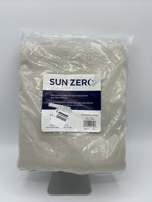 Sun Zero Room Darkening Curtain- One Panel-40x63 Color PRL Free Ship-image