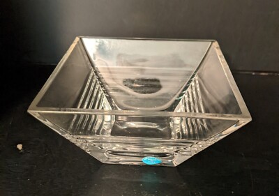 Tiffany & Co Square Metropolis Small Crystal Bowl-image