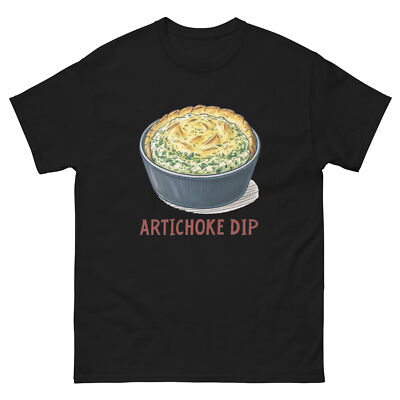 Artichoke Dip Delicious Food Holiday Eating T-Shirt-image