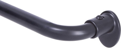 Blackout Room Darkening Wrap around Curtain Rod, 28-48