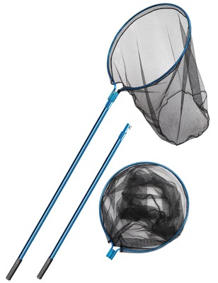 Large Fishing Nets for Saltwater Fishing Net Long Handle Extra Large Rubber N...-image