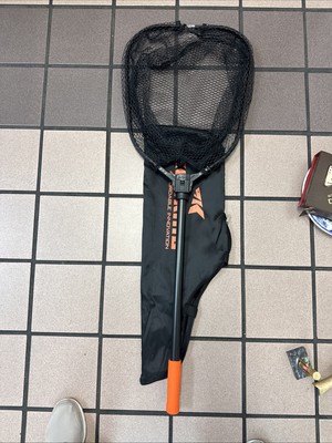 Collapsable Landing Net Foldable Heavy Duty Large Fishing Net Nylon Dip Net-image