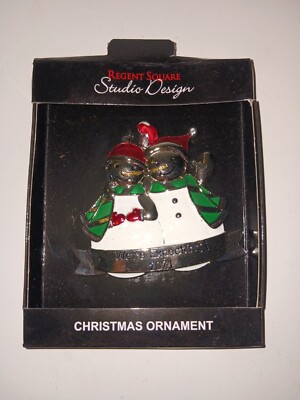 Regent Square Studio Design-We're Expecting! 2021 -  Christmas Ornament BNIP-image