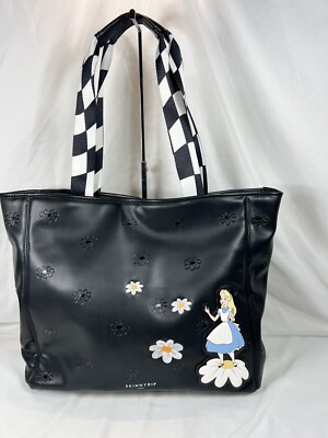 Disney & Skinny Dip Alice in Wonderland Large Tote *Rare* (New w/Tags)-image