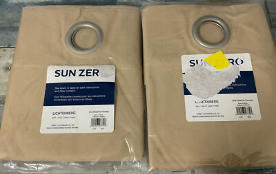 ⚡️Sun Zero Cyrus Thermal 100% Blackout Grommet Curtain (40