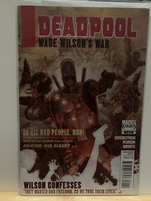 Deadpool Wade Wilson's War #1 of 4 | NM | Marvel Comics 2010-image