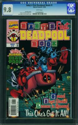 Baby's First Deadpool Book #1 CGC 9.8 Marvel 1998 Rare! X-Men! Wolverine! L2 cm-image