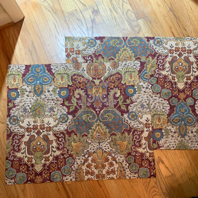 NEW Pottery Barn Angelina Ikat Reversible Standard Shams Set Of 2-image