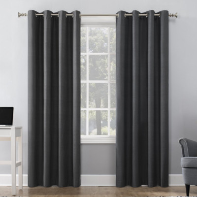 Grommet Blackout Curtain Panel Light Blocking Thermal insulation 50.0