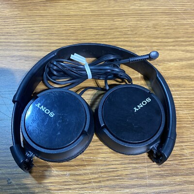 Sony MDR-ZX110NC/B Noise Canceling Headphones On Ear MDRZX110NC Black-image