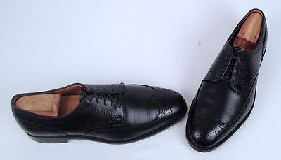 Allen Edmonds 'Madison Park' Wingtip Oxford - Black - Size 9 D $385-image
