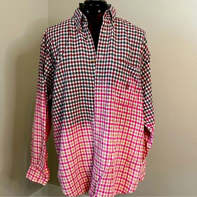 Bleach Dipped Flannel Nautica (Men’s Large)-image