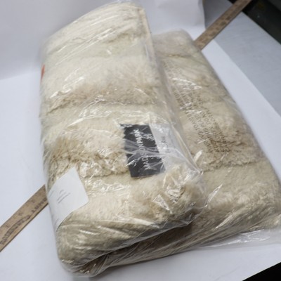 Madison Park Absorbent Bathroom Rug Polyester/Rubber Back Wheat 21 x 34-image