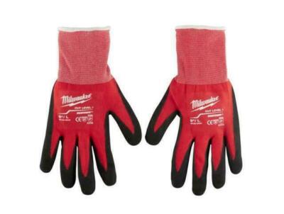 Milwaukee 48-22-8902 Cut Level 1 Dipped Gloves Large (12 Pair)-image