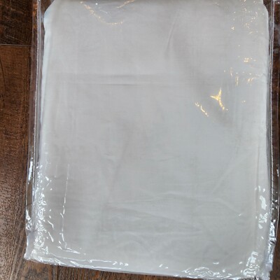 Pottery Barn 700 Thread Count Sateen Duvet Cover White New Full Queen-image