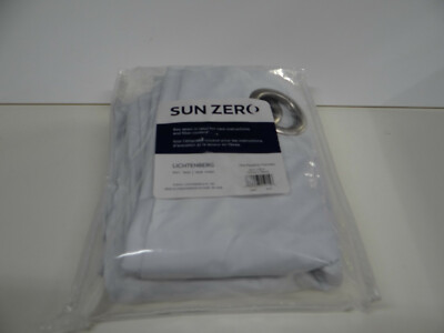 Sun Zero Duran  Insulated 100% Blackout Grommet Curtain Panel 50
