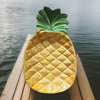Pineapple Serving Dish/ Chip and Dip Tray From Target. 10