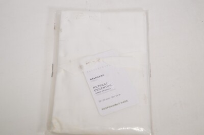 NEW Pottery Barn Retreat Essential Standard White Sham-image